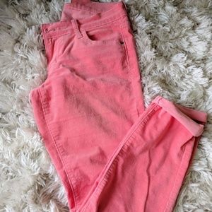 Old Navy Pink Skinny Cords (Rockstar fit)